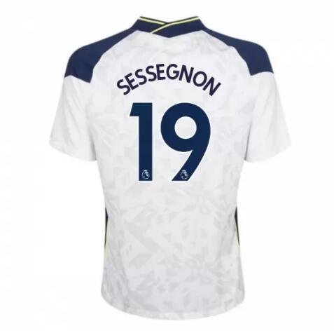 Tottenham Hotspur Home Kit Soccer Jersey SESSEGNON 19 2020/21